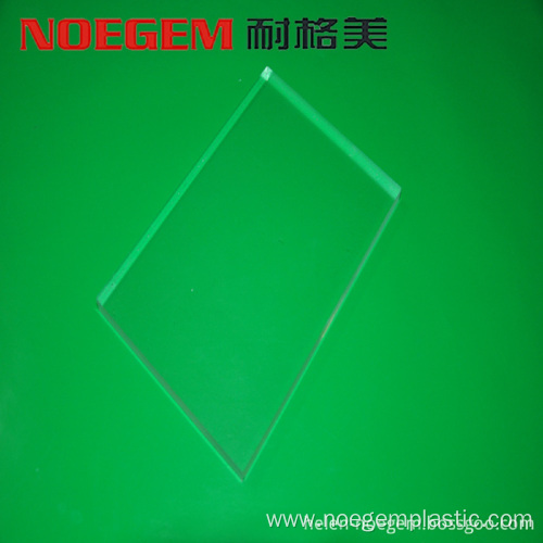 Transparent acrylic plastic board